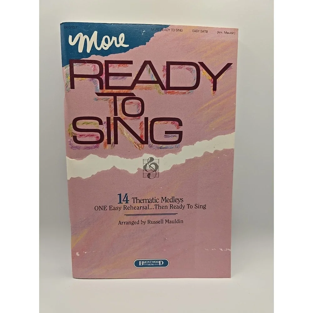READY TO SING 14 Thematic‎ Medleys By Russell Mauldin 14 Arrangements